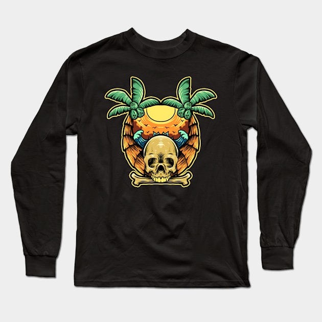 chill and kill Long Sleeve T-Shirt by donipacoceng